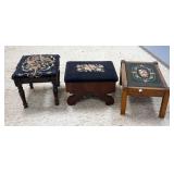 1307	3 STOOLS, ONE IS EMPIRE AND ONE IS MISSION