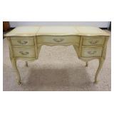 1041	FRENCH PROVINCIAL VANITY W/CONCEALED MIRROR