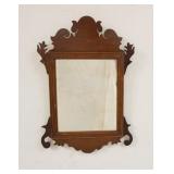 1273	SMALL SIZE CHIPPENDALE MIRROR, 13 IN X 19 1/4 IN