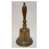 1003	LARGE BRASS BELL MARKED *CAPTAINS BELL* ON BELL RIM, APPROXIMATELY 16 IN HIGH