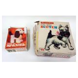 1261	LOT OF 2 VINTAGE BATTERY OPERATED TOYS, DOGS