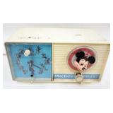 1272	VINTAGE MICKEY MOUSE RADIO, GENERAL ELECTRIC, APPROXIMATELY 4 1/2 IN X 6 IN HIGH