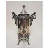 1014	VICTORIAN SILVERPLATE REED & BARTON SAMOVAR, APPROXIMATELY 17 1/2 IN HIGH