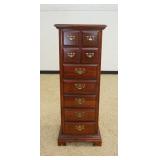 1064	AMERICAN DREW LINGERE CHEST OF DRAWERS HAVING 7 DRAWERS IN CHERRY FINISH, APPROXIMATELY 19 IN X