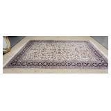 1074	PERSIAN WOOL ROOM SIZE RUG, 8 FT 2 IN X 11 FT 7 IN