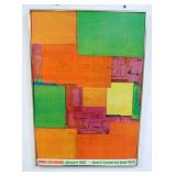 1107	HANS HOFMAN JAN 1967 & ANDRE EMMERICH NEW YORK POSTER, APPROXIMATELY 20 IN X 29 1/4 IN