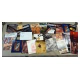 1147	LARGE COLLECTION OF CATALOGS AND BROCHURES INCLUDING REMINGTON, ITHACA, ETC.