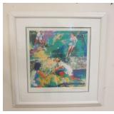 1236	LEROY NEIMAN FRAMED PRINT, SIGNED, APPROXIMATELY 33 IN X 38 IN