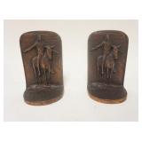 1242	LOT OF 10 BLOWN BLUE GOBLETS, APPROXIMATELY 8 1/4 IN HIGH