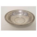 1249	GORHAM STERLING BOWL, 2.9 TOZ, APPROXIMATELY 8 IN X 1 1/4 IN HIGH