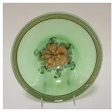 1265	VANDERMARK ART GLASS BOWL. APP. 8 1/2 IN X 3 1/2 IN H 