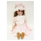 1004	ANTIQUE GERMAN BISQUE HEAD DOLL, SIMON & HALBIG, K&R, APPROXIMATELY 23 IN HIGH