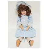 1007	ANTIQUE GERMAN BISQUE HEAD DOLL, CATTERFELDER PUPPE N FABRIK DOLLS, CARL TRAUTMANN, APPROXIMATE