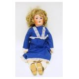 1008	ANTIQUE GERMAN BISQUE HEAD DOLL, HEUBACH KOPPELSDORF, APPROXIMATELY 23 1/2 IN HIGH
