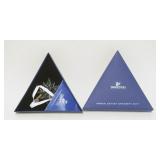 1025	SWAROVSKI CHRISTMAS ORNAMENT, 2017, 3 IN DIAMETER