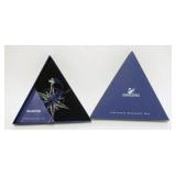 1027	SWAROVSKI CHRISTMAS ORNAMENT, 2005, 3 IN DIAMTER