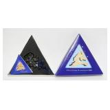 1029	SWAROVSKI CHRISTMAS ORNAMENT, 1994, 2 1/4 IN DIAMTER