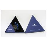 1030	SWAROVSKI CHRISTMAS ORNAMENT, 2008, 3 IN DIAMETER