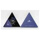 1032	SWAROVSKI CHRISTMAS ORNAMENT, 2009, 3 IN DIAMETER