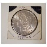 1043	1890 S MORGAN SILVER DOLLAR
