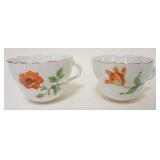 1117	MEISSEN LOT OF 2 CUPS