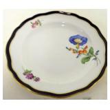 1127	MEISSEN CUP PLATE, APPROXIMATELY 5 1/2 IN