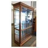 1191	HANDKERCHIEF FLOP TOP GAME TABLE WITH PARQUET TOP AND METAL MOUNTS ON FEET, APPROXIMATELY 21 IN