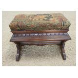 1197	AMERICAN DREW *BOB MACKIE HOME* WALNUT QUEEN SIZE SLEIGH BED