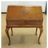 1203	YORKSHIRE HOUSE 1 DRAWER TABLE, SOME WEAR TO FINISH TOP, APPROXIMATELY 33 IN X 22 IN X 28 IN HI