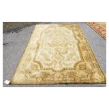 1212	REDWOOD VENEERED SMALL TABLE, APPROXIMATELY 15 IN X 25 IN X 20 IN