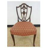 1220	TRIPTYCH WHEEL CUT MIRROR, SOME LOSS TO FRAME, APPROXIMATELY 24 IN X 55 IN 