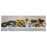 1296	LARGE LOT OF VINTAGE ASSORTED GI JOE PERIPHERALS, SPACE CAPSULE, CLOTHES, ETC
