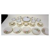 1004	CHINA LOT W/HAND PAINTED NIPPON BERRY SET & RS PRUSSIA DISHES