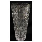 1011	WATERFORD CRYSTAL VASE, 10 IN HIGH