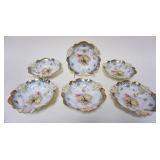 1038	6 MATCHING SIGNED RS PRUSSIA BOWLS, 6 IN