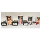 1156	CHRISTOPHER RADKO LOT CHRISTMAS ORNAMENTS IN BOXES, LOT OF 4 TALLEST IS APPROXIMATELY 6 IN