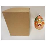 1167	CHRISTOPHER RADKO CHRISTMAS ORNAMENT, PEACH ORNAMENT, APPROXIMATELY 8 IN
