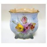 1177	DOULTON ENGLAND JARDINIERE W/FLOWERS ALL AROUND, APPROXIMATELY 11 IN HIGH