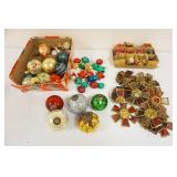 1178	GROUP OF ASSORTED ANTIQUE CHRISTMAS DECORATIONS