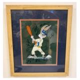 1207	BASEBALL BUGS BUNNY SIGNED BY 1996 NEW YORK YANKEES WORLD SERIES CHAMPIONS, APPROXIMATELY 19 IN