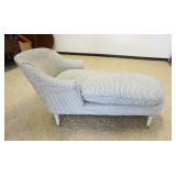 1265	CHAISE LOUNGE, STAINGING ON UPHOLSTRY, APPROXIMATELY 70 IN X 34 IN X 33 IN