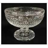 1051	WATERFORD CRYSTAL COMPOTE, APPROXIMATELY 7 1/4 IN X 6 IN H
