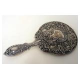 1059	GORHAM STERLING LADIES DRESSER MIRROR, APPROXIMATELY 10 IN L