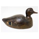 1154	ANTIQUE WOOD DUCK DECOY, APPROXIMATELY 14 IN X 7 IN