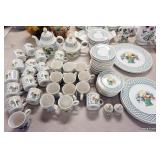 1200	VILLEROY & BOCH *BASKET* CHINA, 81 PIECES