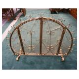 1263	WROUGHT IRON FIRE PLACE SCREEN, APPROXIMATELY 44 IN X 32 IN