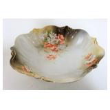 1016	RS PRUSSIA FOOTED BOWL, APPROXIMATELY 3 IN X 8 IN