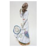 1023	LLADRO PORCELAIN FIGURE OF A WOMAN W/PARASOL, APPROXIMATELY 16 1/2 IN HIGH