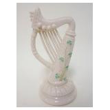 1059	BELLEEK IRISH CHINA, HARP, GREEN MARK, APPROXIMATELY 9 IN HIGH