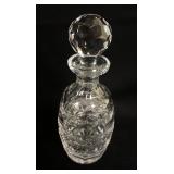 1132	WATERFORD LEAD CRYSTAL DECANTOR, APPROXIMATELY 11 IN HIGH